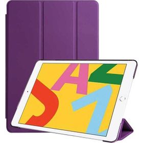 Zore Apple iPad 10.2 8. Nesil Uyumlu Mor Smart Cover Standlı 1-1 Kılıf