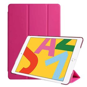 Zore Apple iPad 10.2 8. Nesil Uyumlu Pembe Smart Cover Standlı 1-1 Kılıf