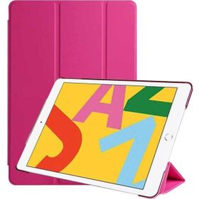 Zore Apple iPad 10.2 8. Nesil Uyumlu Pembe Smart Cover Standlı 1-1 Kılıf