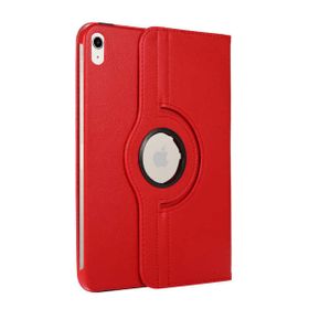 Zore Apple iPad 10.9 2022 10. Nesil Uyumlu Kırmızı Dönebilen Standlı Kılıf