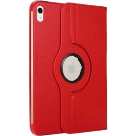Zore Apple iPad 10.9 2022 10. Nesil Uyumlu Kırmızı Dönebilen Standlı Kılıf