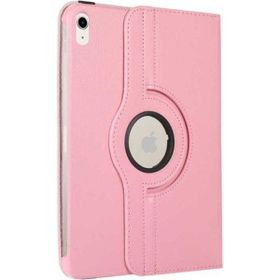 Zore Apple iPad 10.9 2022 10. Nesil Uyumlu Pembe Dönebilen Standlı Kılıf