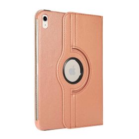 Zore Apple iPad 10.9 2022 10. Nesil Uyumlu Rose Gold Dönebilen Standlı Kılıf