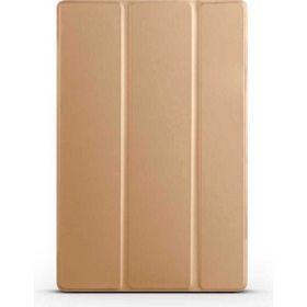 Zore Apple iPad 10.9 2022 10. Nesil Uyumlu Smart Cover Gold Standlı 1-1 Kılıf