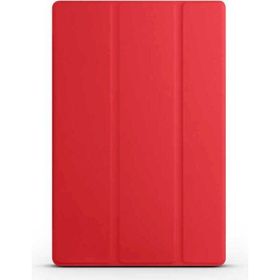 Zore Apple iPad 10.9 2022 10. Nesil Uyumlu Smart Cover Kırmızı Standlı 1-1 Kılıf