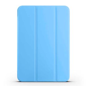 Zore Apple iPad 10.9 2022 10. Nesil Uyumlu Smart Cover Mavi Standlı 1-1 Kılıf