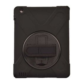 Zore Apple iPad 2 3 4 Kılıf Zore Defender Standlı Koruyucu Kılıf