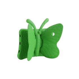 Zore Apple iPad 2 3 4 Uyumlu Butterfly Standlı Yeşil Tablet Kılıf