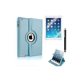 Zore Apple iPad 2 3 4 Uyumlu Dönebilen Mavi Standlı Kılıf