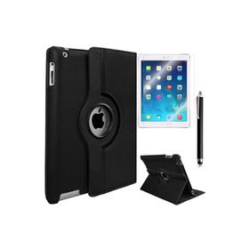 Zore Apple iPad 2 3 4 Uyumlu Dönebilen Siyah Standlı Kılıf