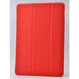 Zore Apple iPad 9.7 2017 5. Nesil Smart Cover Standlı 1-1 - Kırmızı Kılıf