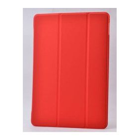 Zore Apple iPad 9.7 2017 5. Nesil Smart Cover Standlı 1-1 - Kırmızı Kılıf