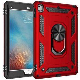 Zore Apple iPad 9.7 2017 5. Nesil Uyumlu Vega Kapak Kırmızı Kılıf