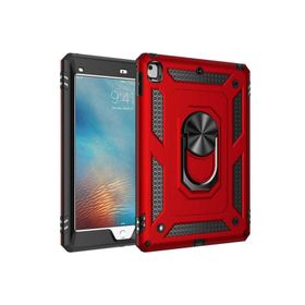 Zore Apple iPad 9.7 2017 5. Nesil Uyumlu Vega Kapak Kırmızı Kılıf