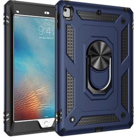 Zore Apple iPad 9.7 2017 5. Nesil Uyumlu Vega Kapak Mavi Tablet Kılıf