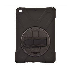 Zore Apple iPad 9.7 2018 6. Nesil Defender Silikon - Siyah Kılıf
