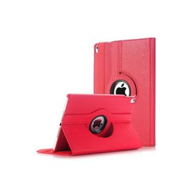 Zore Apple iPad 9.7 2018 6. Nesil Uyumlu Kırmızı Dönebilen Standlı Kılıf