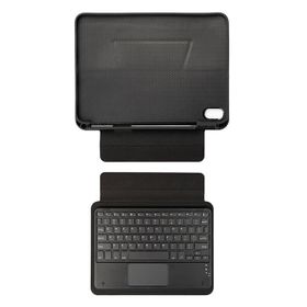 Zore Apple iPad Air 10.9 2020 4. Nesil Border Keyboard Bluetooh Bağlantılı Standlı Klavyeli Tablet Kılıf