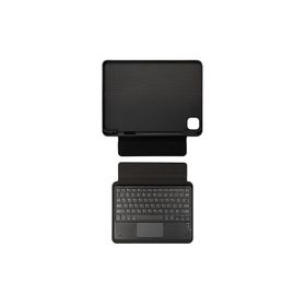 Zore Apple iPad Air 10.9 2020 4. Nesil Border Keyboard Bluetooh Bağlantılı Standlı Klavyeli Tablet Kılıf