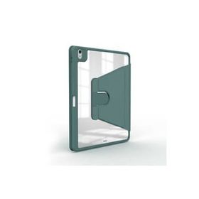 Zore Apple iPad Air 10.9 2020 4. Nesil Nayn Dönebilen Standlı - Koyu Yeşil Kılıf
