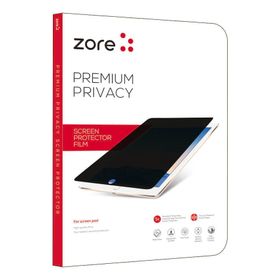 Zore Apple iPad Air 10.9 2020 Tablet Privacy Temperli Cam Siyah Ekran Koruyucu
