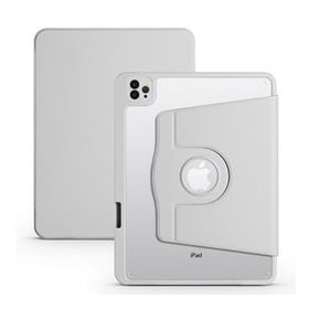 Zore Apple iPad Air 10.9 2022 5. Nesil Termik Kalem Bölmeli Dönebilen Standlı Kılıf