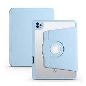 Zore Apple iPad Air 10.9 2022 5. Nesil Termik Kalem Bölmeli Dönebilen Standlı Kılıf
