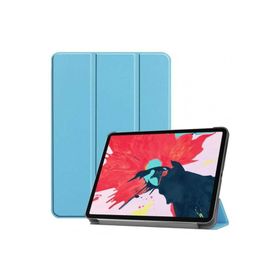Zore Apple iPad Air 10.9 2022 5. Nesil Uyumlu Mavi Smart Cover Standlı 1-1 Kılıf