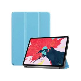 Zore Apple iPad Air 10.9 2022 5. Nesil Uyumlu Mavi Smart Cover Standlı 1-1 Kılıf