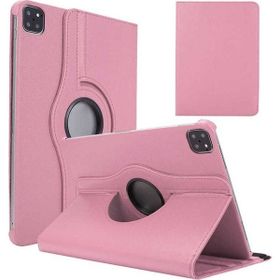Zore Apple iPad Air 10.9 2022 5. Nesil Uyumlu Pembe Açık Dönebilen Standlı Kılıf