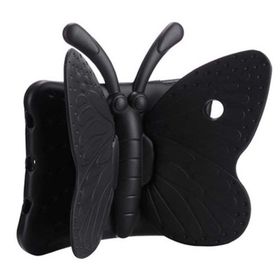 Zore Apple Ipad Mini 2 3 4 Zore Butterfly Standlı Siyah Tablet Kılıf