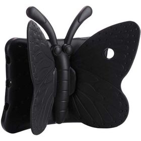 Zore Apple Ipad Mini 2 3 4 Zore Butterfly Standlı Siyah Tablet Kılıf
