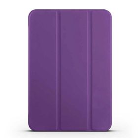 Zore Apple iPad Mini 2021 6. Nesil Smart Cover Standlı 1-1 - Mor Kılıf