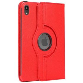 Zore Apple iPad Mini 2021 6. Nesil Uyumlu Kırmızı Dönebilen Standlı Kılıf