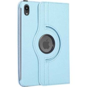 Zore Apple iPad Mini 2021 6. Nesil Uyumlu Mavi Dönebilen Standlı Kılıf