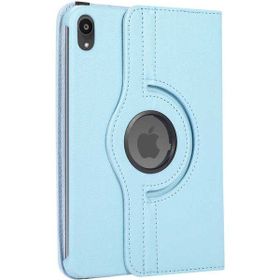Zore Apple iPad Mini 2021 6. Nesil Uyumlu Mavi Dönebilen Standlı Kılıf