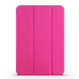 Zore Apple iPad Mini 2021 6. Nesil Uyumlu Pembe Smart Cover Standlı 1-1 Kılıf