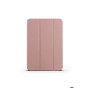 Zore Apple iPad Mini 2021 6. Nesil Uyumlu Rose Gold Smart Cover Standlı 1-1 Kılıf