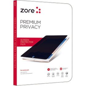 Zore Apple iPad Mini 4 Privacy Temperli Cam - Siyah Ekran Koruyucu