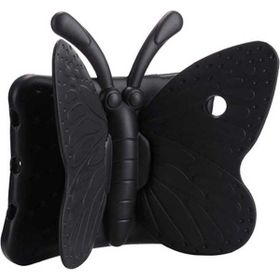 Zore Apple iPad Mini 5 Uyumlu Butterfly Siyah Standlı Tablet Kılıf