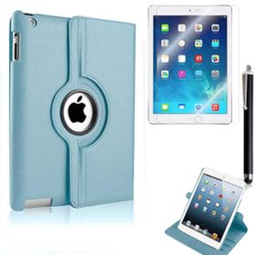 Zore Apple iPad Mini 5 Uyumlu Dönebilen Mavi Standlı Kılıf