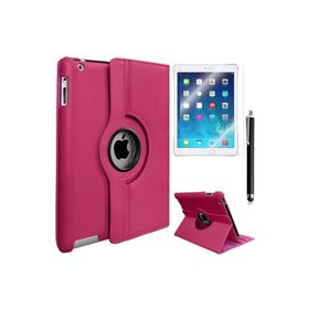 Zore Apple iPad Mini 5 Uyumlu Dönebilen Pembe Koyu Standlı Kılıf