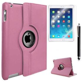 Zore Apple iPad Mini 5 Uyumlu Dönebilen Pembe Standlı Kılıf