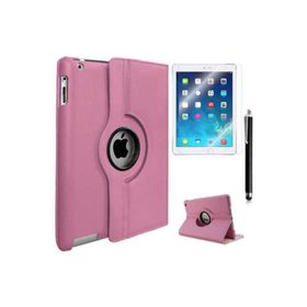 Zore Apple iPad Mini 5 Uyumlu Dönebilen Pembe Standlı Kılıf