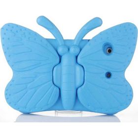 Zore Apple Ipad Pro 10.5 7.Nesil Butterfly Standlı Mavi Tablet Kılıf