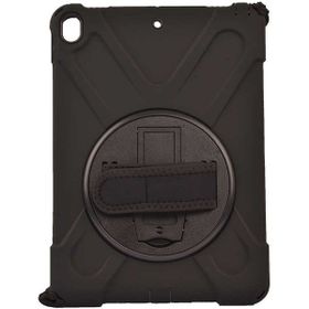 Zore Apple iPad Pro 10.5 7. Nesil Defender Standlı Koruyucu - Siyah Kılıf