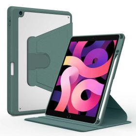 Zore Apple iPad Pro 10.5 7. Nesil Uyumlu Koyu Yeşil Nayn Dönebilen Standlı Kılıf