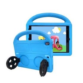 Zore Apple iPad Pro 10.5 (7.Nesil) Wheel Car Tekerlek Standlı Tablet Eva Silikon Kılıf