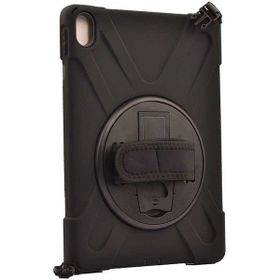 Zore Apple iPad Pro 11 2018 Defender Standlı Koruyucu - Siyah Kılıf