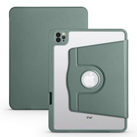 Zore Apple iPad Pro 11 2018 Termik Kalem Bölmeli Dönebilen Standlı - Gri Kılıf